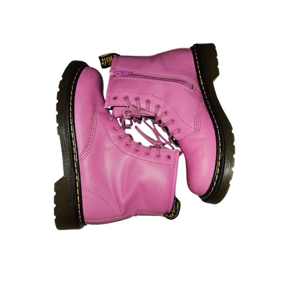 Dr. Martens Pink Boots Girl's Size 3